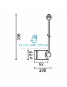 Iguzzini 3.8426.001.0 Lam.tec.zoom 50w12vc/ as.d.l300 2